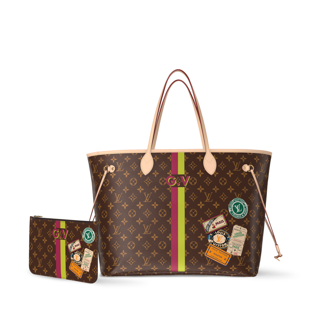 Neverfull GM Mon Monogram Monogram - Personalisation | LOUIS VUITTON